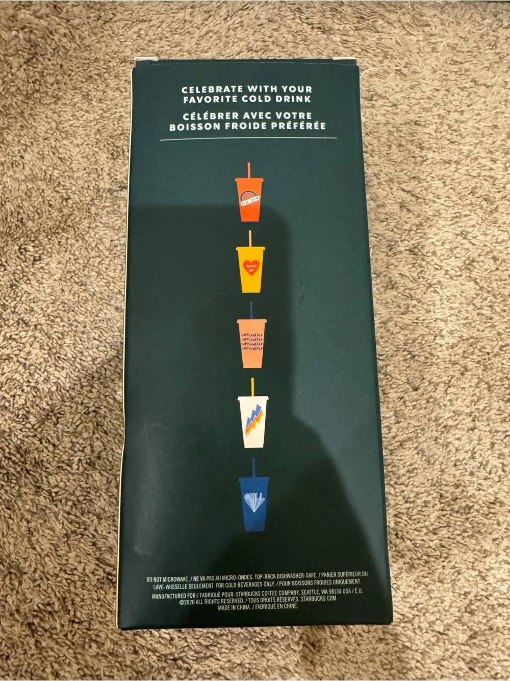 Starbucks Cold Cup Set - Summer 2020 Retro Set